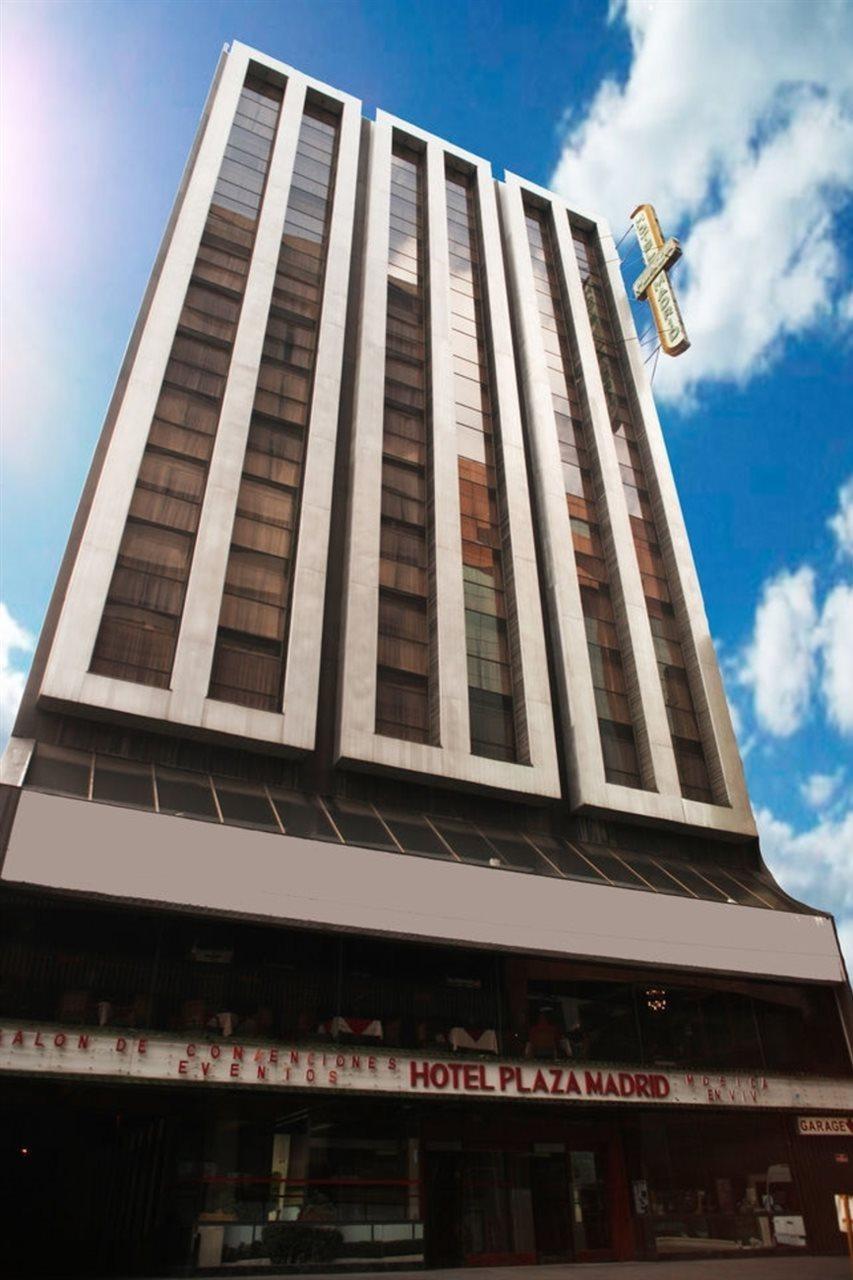 Hotel Plaza Madrid Mexico-stad Buitenkant foto