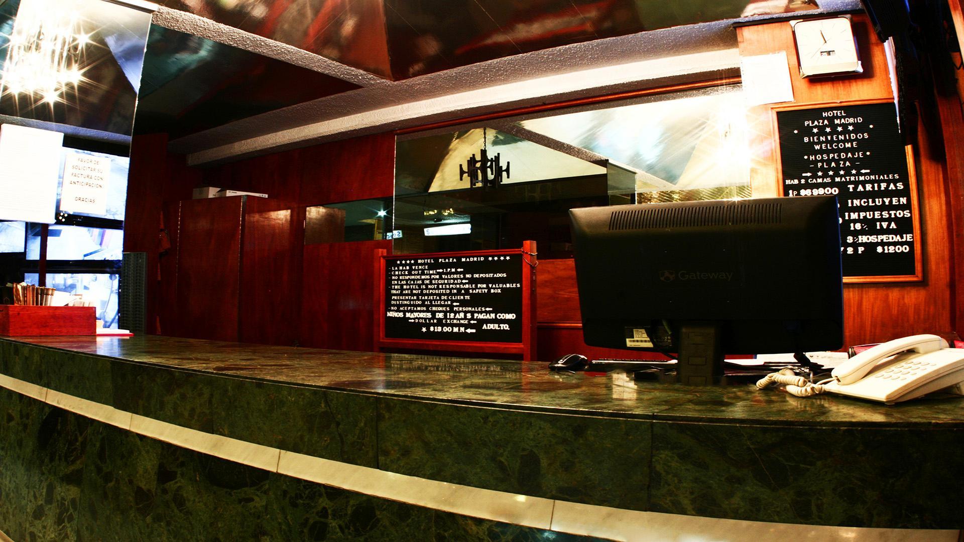 Hotel Plaza Madrid Mexico-stad Buitenkant foto