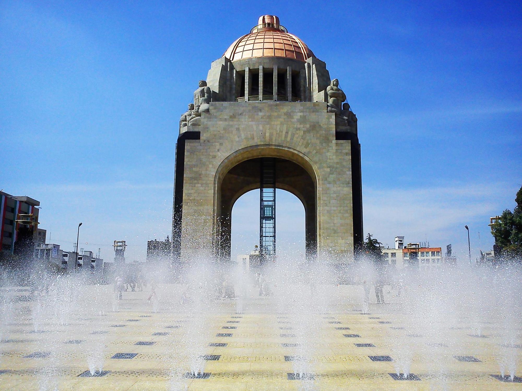 Hotel Plaza Madrid Mexico-stad Buitenkant foto