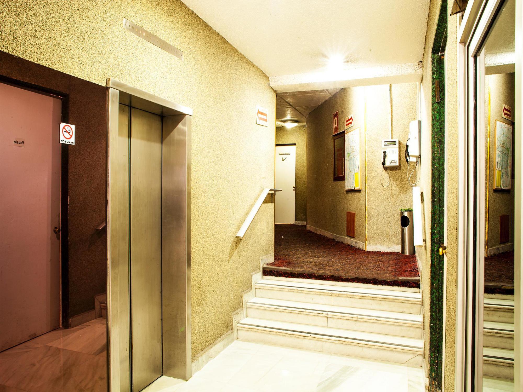 Hotel Plaza Madrid Mexico-stad Buitenkant foto