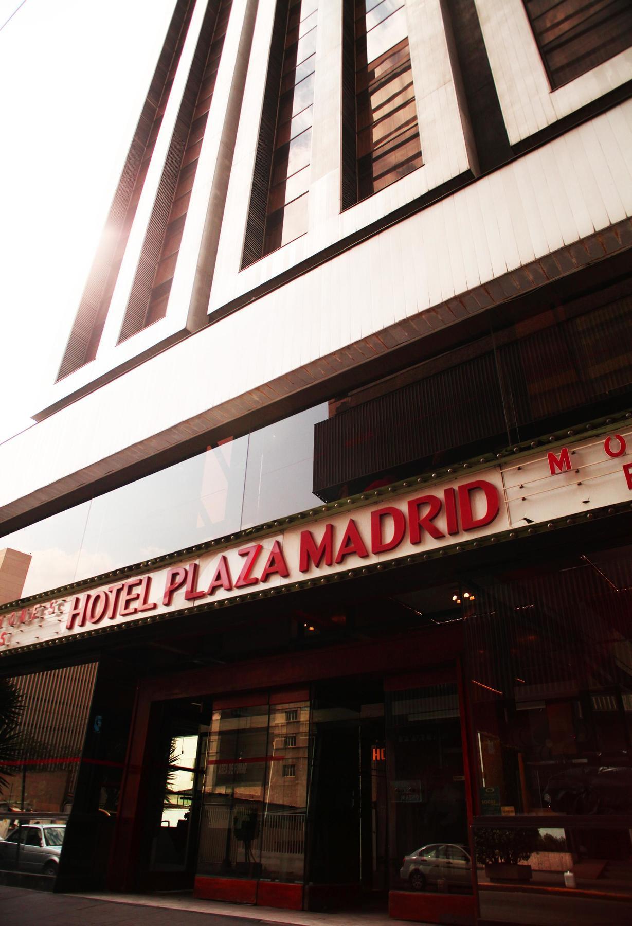 Hotel Plaza Madrid Mexico-stad Buitenkant foto