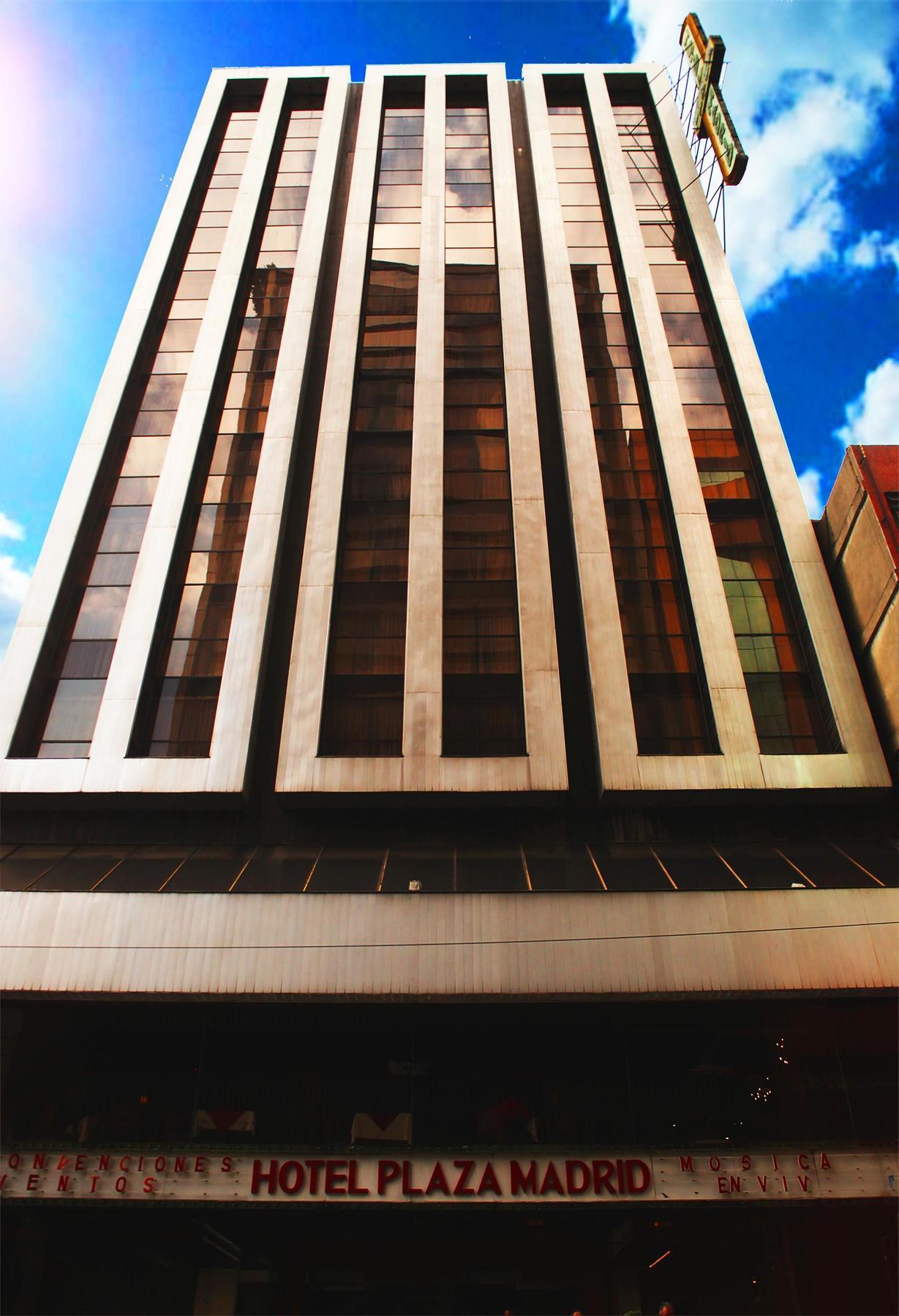 Hotel Plaza Madrid Mexico-stad Buitenkant foto